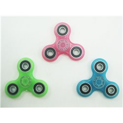 Hand Finger Spinner Toy Hand Spinner Glow In The Dark Fluorescence Random color