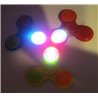 LED Light-UP Finger Hand Spinner Ultra Fast Toy Gift Hand Focus in Random color