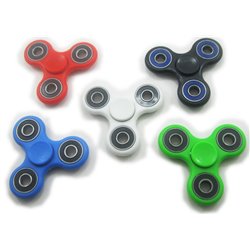 Tri Fidget Hand Finger Spinner Toy Hand Spinner regular color in Random