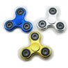 ABS Plastic Hand Fidget Tri-Spinner Focus Toy with BEARINGS in Random CHROME METASLLIC COLOR