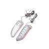 HnF shop 2pc/pack Yellow Soft LED Bulbs Tape Stick On For Car Side Mirror Turn Signal Indicator Light