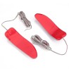 HnF shop 2pc/pack Yellow Soft LED Bulbs Tape Stick On For Car Side Mirror Turn Signal Indicator Light