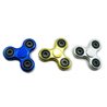 ABS Plastic Hand Fidget Tri-Spinner Focus Toy with BEARINGS in Random CHROME METASLLIC COLOR