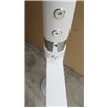 4/set White Coffee Tea Table Adjustable Base Legs