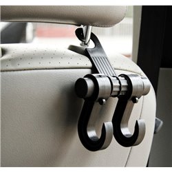 Auto Seat Headrest Hanger Hook Holder for Grocery Bags Handbags