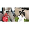 Auto Seat Headrest Hanger Hook Holder for Grocery Bags Handbags