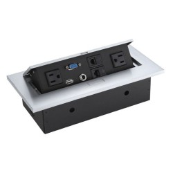 Desk/Table Cable Outlets Wire management Assembly Box