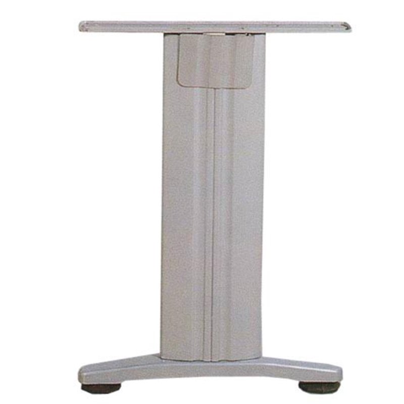Office desk side table Leg with cable management raceway