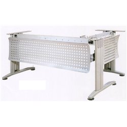 Classical Design Metal Desk Rack for L shape manager table