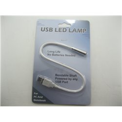 White USB Flexible Led Light Lamp Laptop Notebook Portable Bright PC Computer