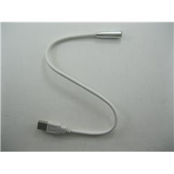 White USB Flexible Led Light Lamp Laptop Notebook Portable Bright PC Computer