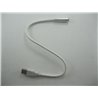 White USB Flexible Led Light Lamp Laptop Notebook Portable Bright PC Computer