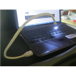 White USB Flexible Led Light Lamp Laptop Notebook Portable Bright PC Computer