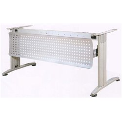Classical Design Metal Desk Rack for L shape manager table