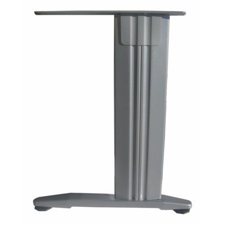 2pc/set H style Gray metal table legs w/ cover cable management raceway for Desk