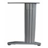 2pc/set H style Gray metal table legs w/ cover cable management raceway for Desk