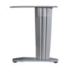 2pc/set H style Gray metal table legs w/ cover cable management raceway for Desk