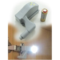 SMD-3528 LED Light lamp attached on Hinges of Kitchen Wardrobe Cabinet door