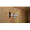 SMD-3528 LED Light lamp attached on Hinges of Kitchen Wardrobe Cabinet door