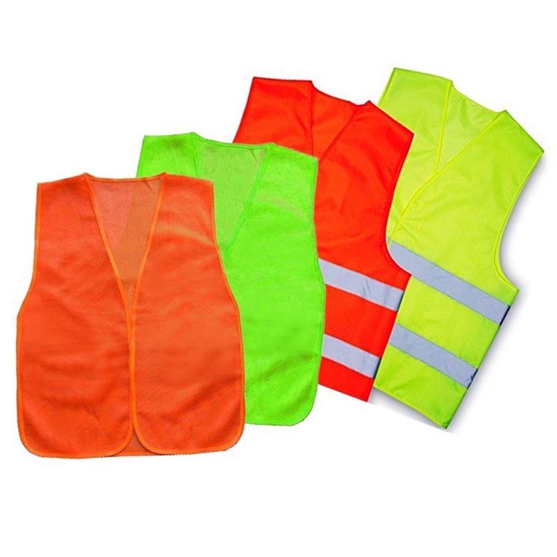 General Purpose Flourescent Color Mesh Construction Working Traffic Safety Vest