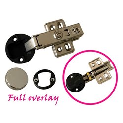 Dia 1.5inches/35mm EU Full Overlay Hydraulic Hinge for Glass door