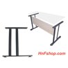 2pc/set H style black metal table legs for home/office desk, legs only