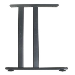 2pc/set H style black metal table legs for home/office desk, legs only