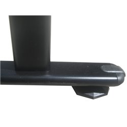 2pc/set H style black metal table legs for home/office desk, legs only