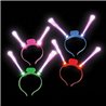 12/pk Fiber-Optic LED Flashing Headband 12 Headbands Assorted Colors Party Event