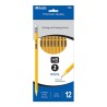 BAZIC Pencil #2 HB Pencils, Latex Free Eraser