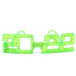 12/pk Light Up New Year Party supplies 2022 Sunglasses Glasses Glowing Eyes Led Shades