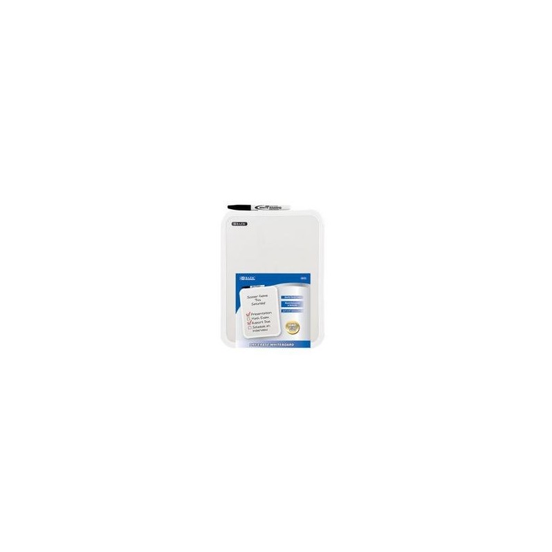 BAZIC 8. 5" X 11" Dry Erase Board w/Marker