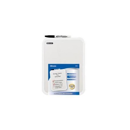 BAZIC 8. 5" X 11" Dry Erase Board w/Marker