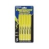 BAZIC Yellow Pen Style Fluorescent Highlighter w/Pocket Clip (5/Pk)