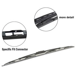 2/pk All Season Auto Cars Trucks Windshield Wiper Blade Beam 22 inches