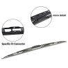2/pk All Season Auto Cars Trucks Windshield Wiper Blade Beam 24 inches