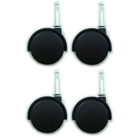 Hnfshop 4pcs/Set Furniture Swivel Caster/Wheel w/Socket Chair Replacement