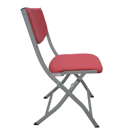 Folding Chairs Meeting Steel Fabric Padded Seats