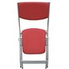 Folding Chairs Meeting Steel Fabric Padded Seats