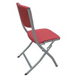 Folding Chairs Meeting Steel Fabric Padded Seats