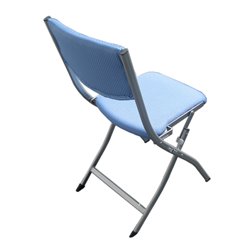 Folding Chairs Meeting Steel Fabric Padded Seats