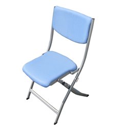 Folding Chairs Meeting Steel Fabric Padded Seats