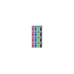 4 Pk, Bazic Top Bound Spiral Memo Books, 3-Inch-by-5-Inch, 50 Sheets (4 Per Pack, Total of 16)