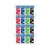 4 Pk, Bazic Top Bound Spiral Memo Books, 3-Inch-by-5-Inch, 50 Sheets (4 Per Pack, Total of 16)