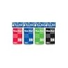 4 Pk, Bazic Top Bound Spiral Memo Books, 3-Inch-by-5-Inch, 50 Sheets (4 Per Pack, Total of 16)