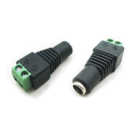 10/pk DC Wire connector Convert For DC12V power adapter