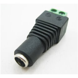 10/pk DC Wire connector Convert For DC12V power adapter