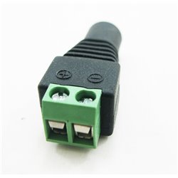 10/pk DC Wire connector Convert For DC12V power adapter