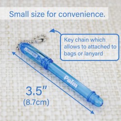 1.0 mm medium, Key chain + pocket clip, Compact for bags, Lanyards, Travel, For school and office use