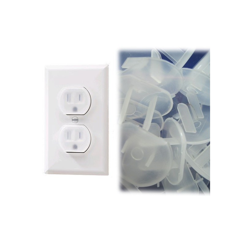 24pc/pk power outlet socket safety cover for babies kids and children
